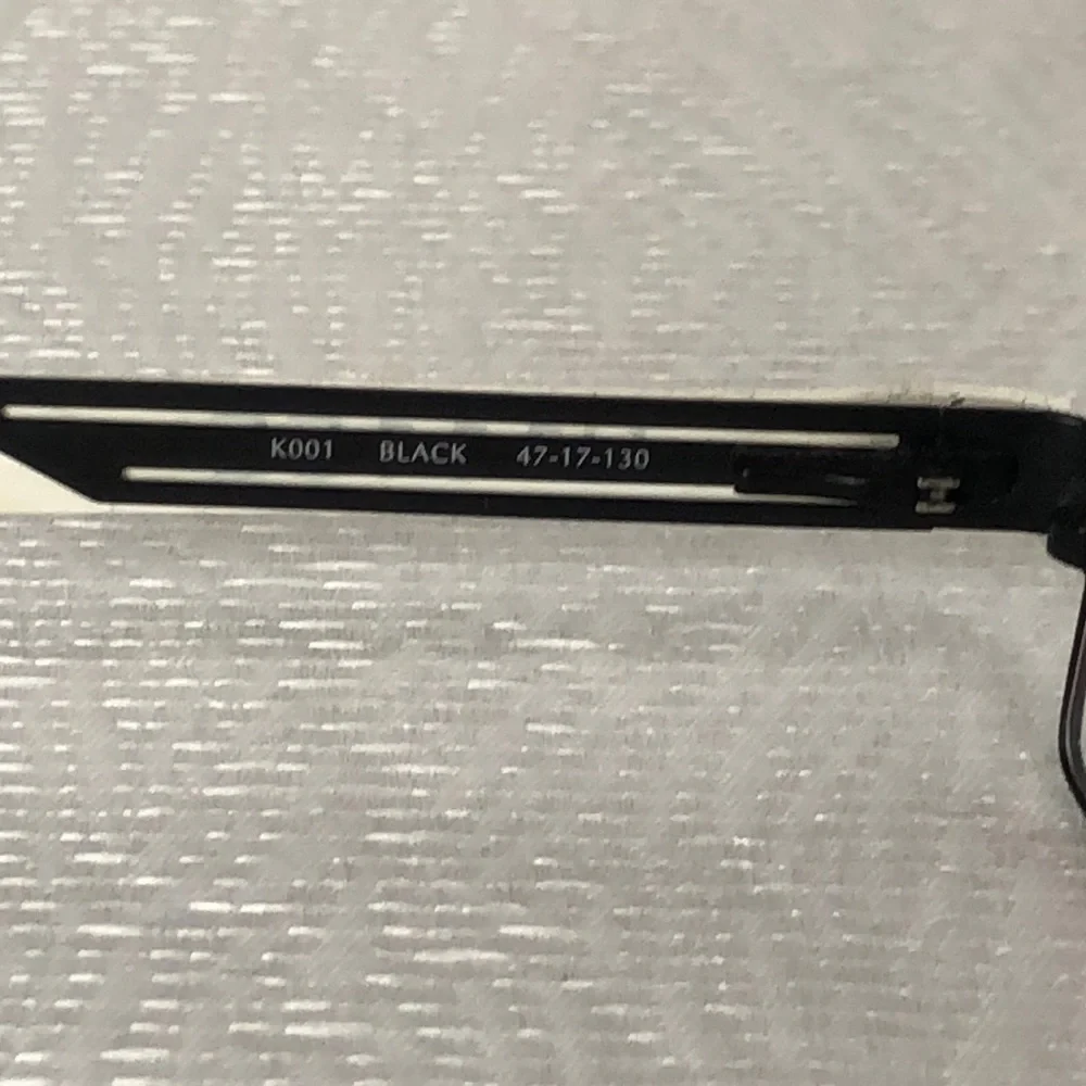 Converse black eyeglasses frames size 47-17-130